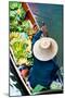 Damnoen Saduak Floating Market near Bangkok, Thailand-i viewfinder-Mounted Photographic Print