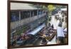 Damnoen Saduak Floating Markets, Bangkok, Thailand, Southeast Asia, Asia-Frank Fell-Framed Photographic Print