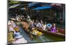 Damnoen Saduak Floating Markets, Bangkok, Thailand, Southeast Asia, Asia-Frank Fell-Mounted Photographic Print