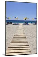 Damnoni Beach, Near Plakias, South Crete, Crete, Greek Islands, Greece, Europe-Markus Lange-Mounted Photographic Print