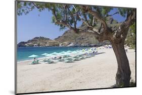 Damnoni Beach, Near Plakias, South Crete, Crete, Greek Islands, Greece, Europe-Markus Lange-Mounted Photographic Print