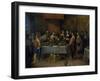 Damocles at the Table, before 1620-Frans Francken II-Framed Giclee Print