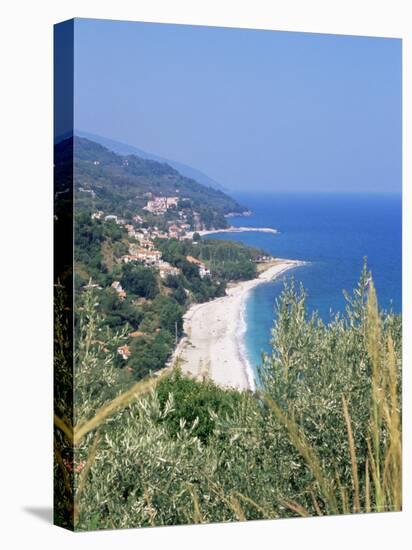 Damouchari, Looking Towards Agios Ioannis, Pelion, Greece-R H Productions-Stretched Canvas