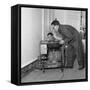 Damp Proofing, Goldthorpe, South Yorkshire, 1957-Michael Walters-Framed Stretched Canvas