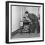 Damp Proofing, Goldthorpe, South Yorkshire, 1957-Michael Walters-Framed Photographic Print