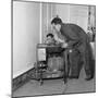 Damp Proofing, Goldthorpe, South Yorkshire, 1957-Michael Walters-Mounted Photographic Print