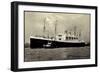 Dampfer Albert Ballin, Begleits, Hamburg Amerika Linie-null-Framed Giclee Print