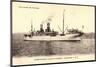 Dampfer Britannia Der Compagnie Cyprien Fabre-null-Mounted Giclee Print