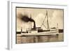 Dampfer Bürgermeister Lafrenz Der Fehmarn Linie-null-Framed Giclee Print