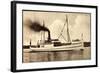 Dampfer Bürgermeister Lafrenz Der Fehmarn Linie-null-Framed Giclee Print