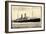 Dampfer Charles Roux Auf See, French Line-null-Framed Giclee Print