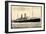 Dampfer Charles Roux Auf See, French Line-null-Framed Giclee Print