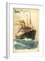 Dampfer Cleveland Der Hapag Unter Us Flagge-null-Framed Giclee Print