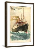 Dampfer Cleveland Der Hapag Unter Us Flagge-null-Framed Giclee Print