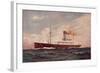 Dampfer Der Blue Funnel Line-null-Framed Giclee Print