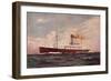 Dampfer Der Blue Funnel Line-null-Framed Giclee Print