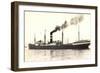 Dampfer Explorer, Steamship, Steamer, 1931-null-Framed Giclee Print