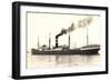 Dampfer Explorer, Steamship, Steamer, 1931-null-Framed Giclee Print