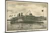 Dampfer Hendrick Huson, Hudson River Day Line-null-Mounted Giclee Print