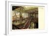 Dampfer Kaiserin Auguste Victoria Der Hapag, Treppe-null-Framed Giclee Print