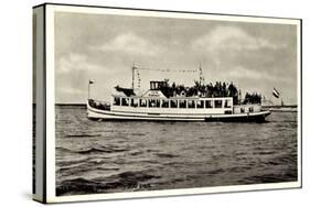 Dampfer M.S. Flevo Meer, Veluwemeer, Harderwijk-null-Stretched Canvas