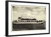 Dampfer M.S. Flevomeer, Veluwemeer, Harderwijk-null-Framed Giclee Print