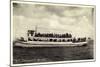 Dampfer M.S. Flevomeer, Veluwemeer, Harderwijk-null-Mounted Giclee Print