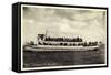 Dampfer M.S. Flevomeer, Veluwemeer, Harderwijk-null-Framed Stretched Canvas