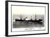 Dampfer M.S. Ingrid Leonhardt, Leonhardt and Blumberg-null-Framed Giclee Print