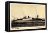 Dampfer M.S. Kota Baroe, Rotterdamsche Lloyd-null-Framed Stretched Canvas