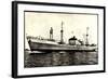 Dampfer M.S. Prins Johan Willem Friso, Oranje Lijn-null-Framed Giclee Print