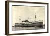 Dampfer M.S. Prins Willem George Frederik, Oranje L-null-Framed Giclee Print