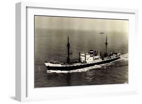 Dampfer M.S. Sarpedon, Knsm-null-Framed Giclee Print