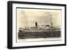 Dampfer M.S. Sibaj, Rotterdamsche Lloyd-null-Framed Giclee Print