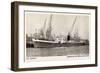 Dampfer M.S. Slamat, Rotterdamsche Lloyd-null-Framed Giclee Print