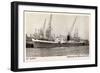 Dampfer M.S. Slamat, Rotterdamsche Lloyd-null-Framed Giclee Print