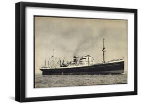 Dampfer M.V. Dalerdijk, Holland America Line-null-Framed Giclee Print