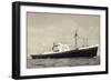 Dampfer M.V. Dongedyk Holland America Line-null-Framed Giclee Print