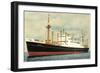 Dampfer M.V. Noordam, Holland America Line-null-Framed Giclee Print