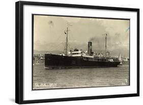 Dampfer Mallorca Der Compania Trasmediterránea-null-Framed Giclee Print