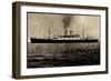Dampfer New York Der Hapag Auf Dem Atlantik-null-Framed Giclee Print