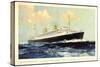 Dampfer Nieuw Amsterdam, Holland-America Line-null-Stretched Canvas