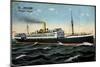 Dampfer Roon, Norddeutscher Lloyd Bremen-null-Mounted Giclee Print