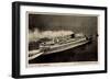 Dampfer S.M.S. Baloeran, Rotterdamsche Lloyd-null-Framed Giclee Print