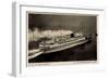 Dampfer S.M.S. Baloeran, Rotterdamsche Lloyd-null-Framed Giclee Print