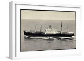 Dampfer S.S. Almdyk, Holland America Lijn-null-Framed Giclee Print