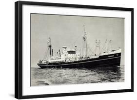 Dampfer S.S. Duivendyk, Holand America Line-null-Framed Giclee Print