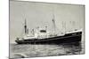 Dampfer S.S. Duivendyk, Holand America Line-null-Mounted Giclee Print