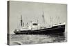 Dampfer S.S. Duivendyk, Holand America Line-null-Stretched Canvas