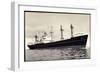 Dampfer S.S. Eemdyk, Holland America Line-null-Framed Giclee Print